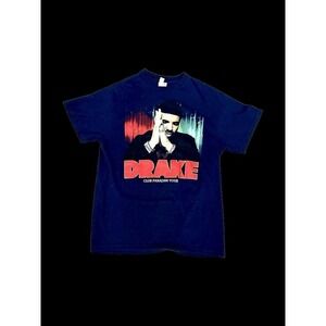 Vintage 2012 Drake Club Paradise Tour Tshirt Medium J Cole Meek Mill Size Medium